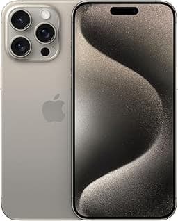 Apple iPhone 15 Pro Max (256 GB) - naturligt titan (Renoverad)