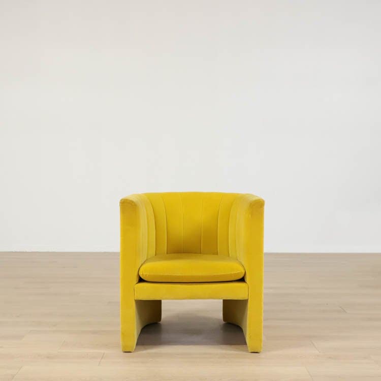 Fåtölj Loafer Lounge Chair SC23  - Gul