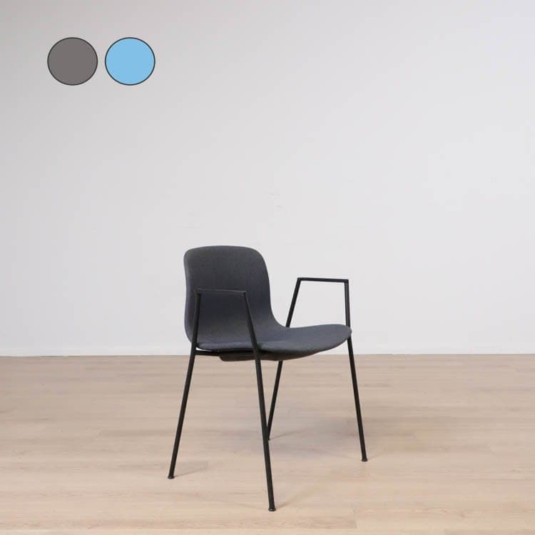 Konferensstol About a Chair AAC19  - Blåmelerad