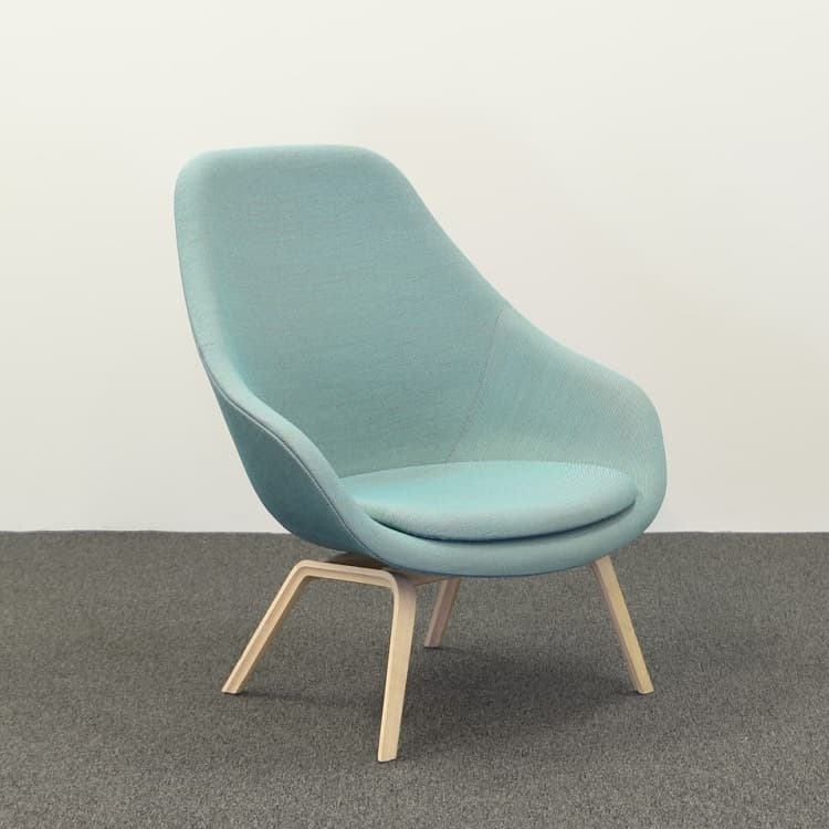 Fåtölj About A Lounge  - Blå/Grön