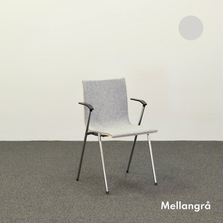 Konferensstol - Mörkgrå