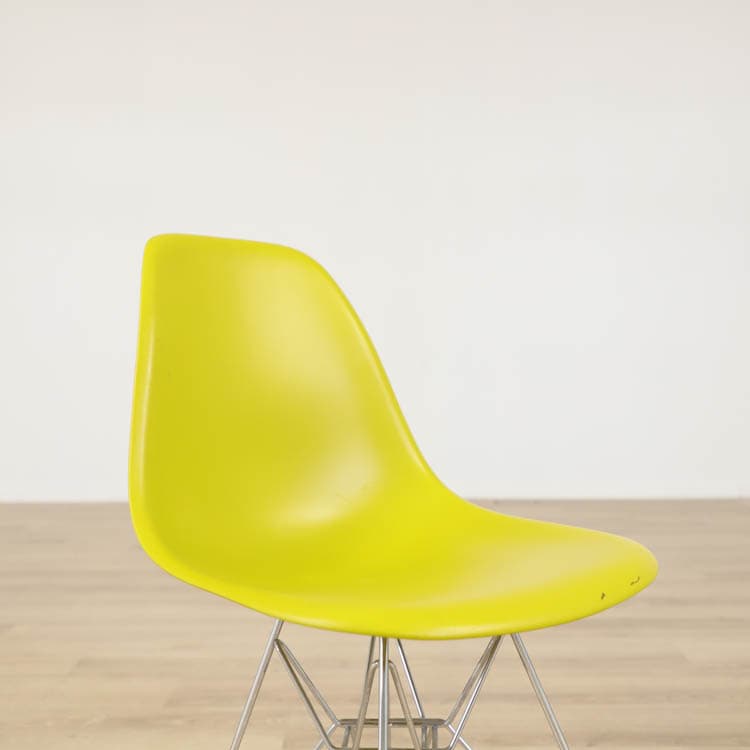 Stol Eames Fiberglass Side Chair DSR  - Gul