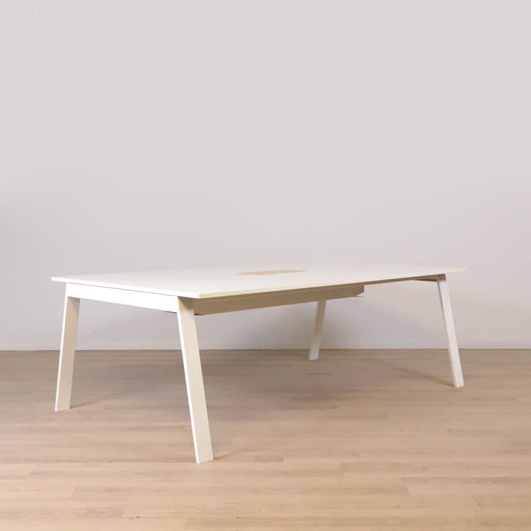 Konferensbord Piece  - Vit