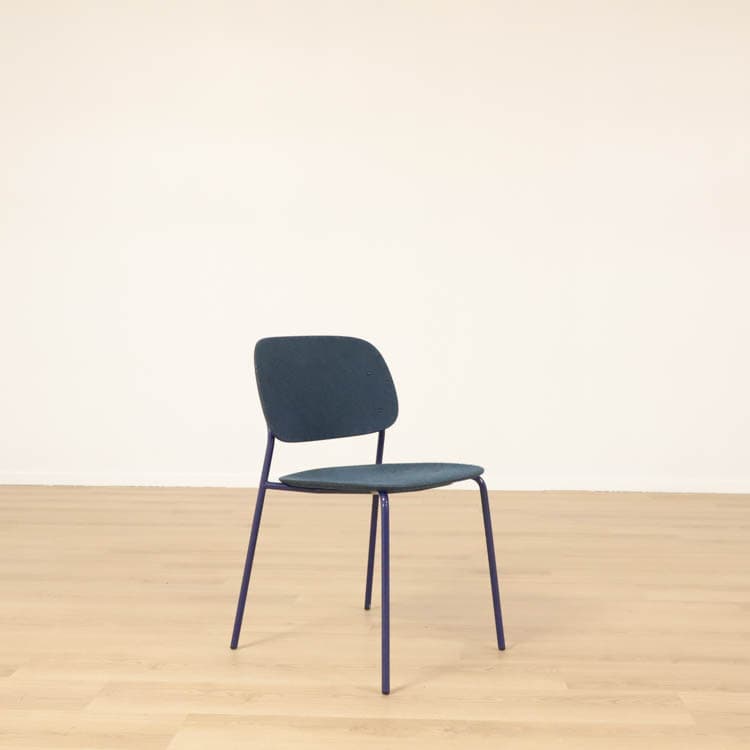 Stol Hale PET Felt Stack Chair  - Blå