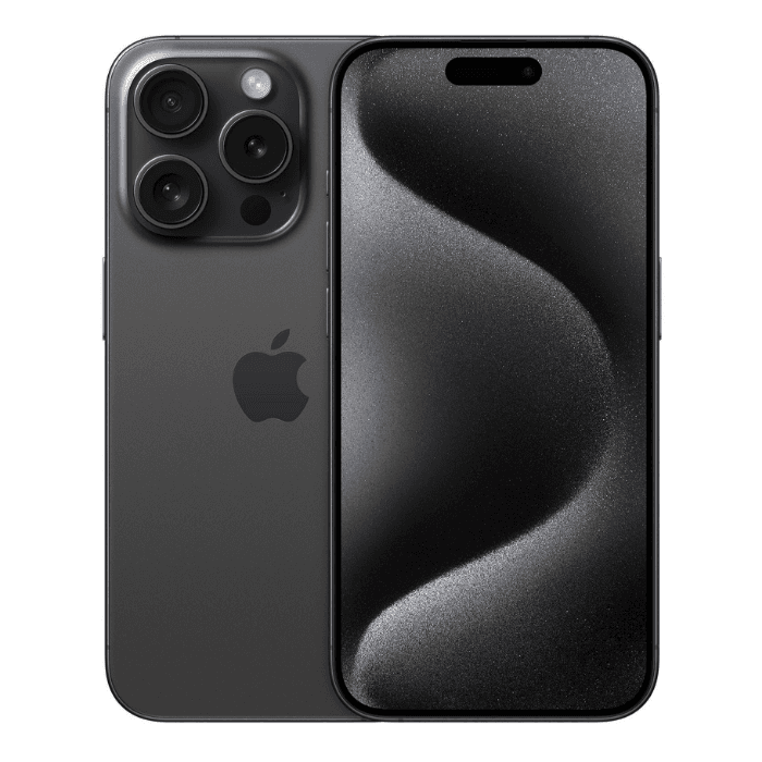 Refurbished Apple iPhone 15 Pro Black Titanium 128GB Fair