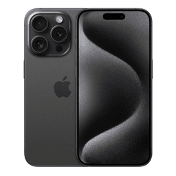 Refurbished Apple iPhone 15 Pro Max Black Titanium 256GB Excellent