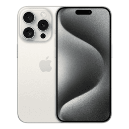Refurbished Apple iPhone 15 Pro Max White Titanium 256GB Excellent