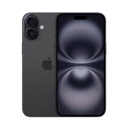 Refurbished Apple iPhone 16 Black 128GB Excellent