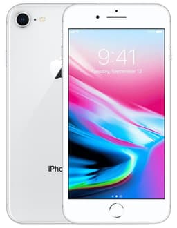 Refurbished Apple iPhone 8 Silver 64GB Fair