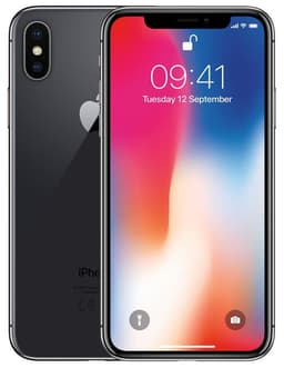 Refurbished Apple iPhone X Space Grey 256GB Fair