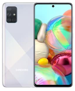 Refurbished Samsung Galaxy A71 Prism Crush Silver 128GB Good