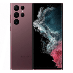 Refurbished Samsung Galaxy S22 Ultra 5G Burgundy 256GB Fair