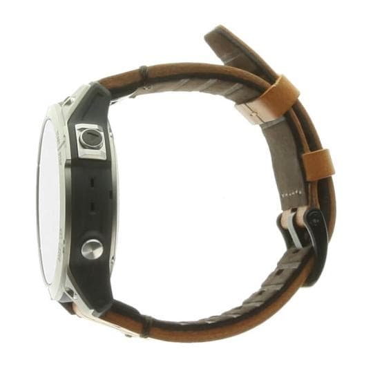 Garmin Fenix 7 Sapphire Solar 47mm titanium titan/braun (010-02540-31) grau/braun