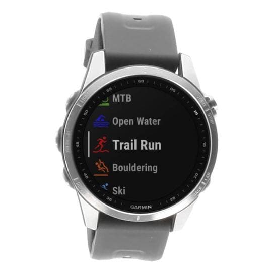 Garmin Fenix 7S 42mm silber/graphit (010-02539-01)