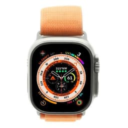 Apple Watch Ultra GPS + Cellular 49mm Titan Alpine Loop orange M