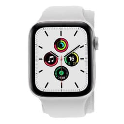 Apple Watch SE 2 GPS 44mm Aluminium Sportarmband silber