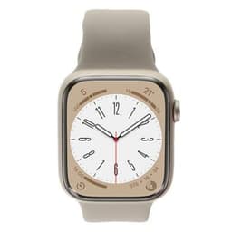 Apple Watch Series 8 GPS 45mm Aluminium Sportarmband polarstern