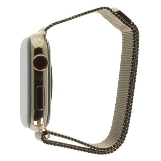 Apple Watch Series 8 GPS + Cellular 45mm Edelstahl gold Milanaise-Armband gold