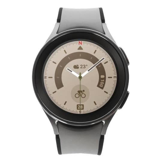 Samsung Galaxy Watch5 Pro LTE grey titanium 45mm Two-tone Sport Band sand grey