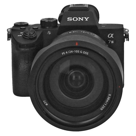 Sony Alpha 7 III mit Objektiv FE 24-105mm 4.0 G OSS