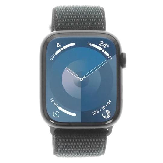 Apple Watch Series 9 GPS 45mm Aluminium mitternacht Sport Loop mitternacht
