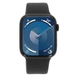 Apple Watch Series 9 GPS 45mm Aluminium mitternacht Sportarmband mitternacht M/L
