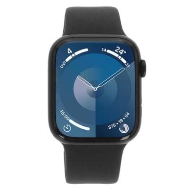 Apple Watch Series 9 GPS 45mm Aluminium mitternacht Sportarmband mitternacht M/L
