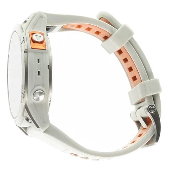 Garmin Fenix 7 Pro Sapphire 47mm QuickFit-Armband nebelgrau/glutorange (010-02777-21)