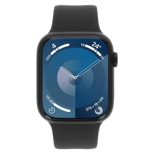 Apple Watch Series 9 GPS 45mm Aluminium mitternacht Sportarmband mitternacht S/M