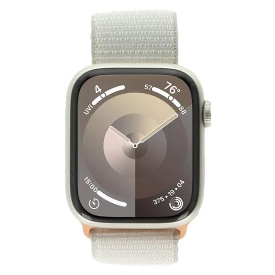 Apple Watch Series 9 GPS 45mm Aluminium polarstern Sport Loop polarstern