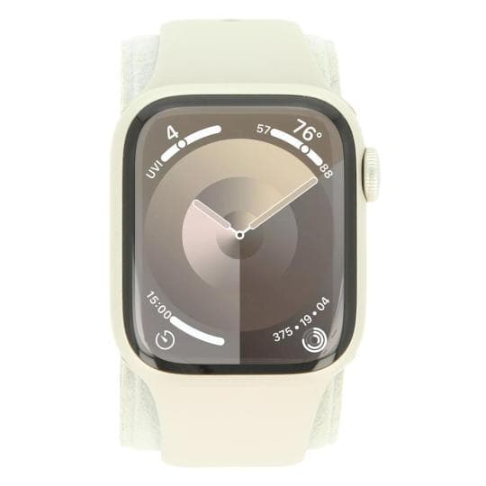 Apple Watch Series 9 GPS + Cellular 41mm Aluminium polarstern Sportarmband polarstern S/M