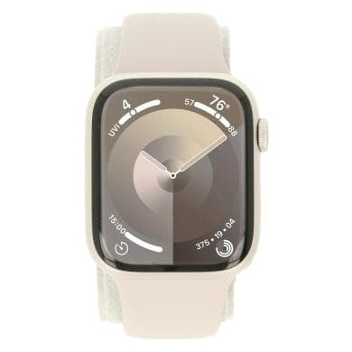 Apple Watch Series 9 GPS + Cellular 45mm Aluminium polarstern Sportarmband polarstern S/M