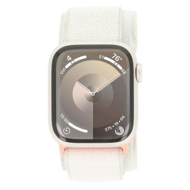 Apple Watch Series 9 GPS 41mm Aluminium polarstern Sport Loop polarstern