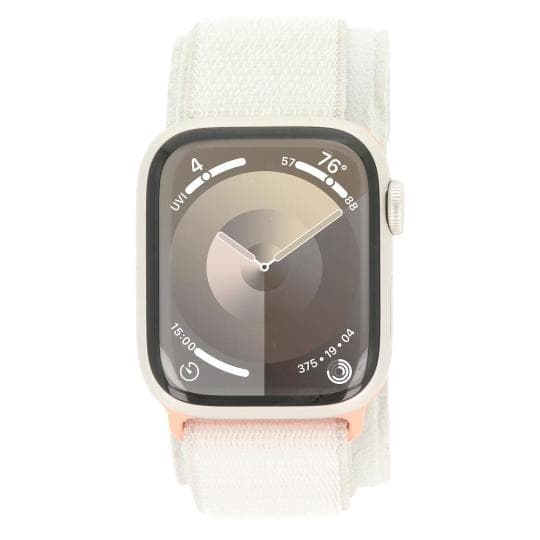 Apple Watch Series 9 GPS 41mm Aluminium polarstern Sport Loop polarstern