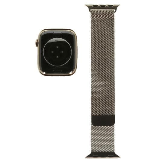 Apple Watch Series 9 GPS + Cellular 45mm Edelstahl gold Milanaise-Armband gold