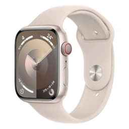 Apple Watch Series 9 GPS + Cellular 41mm Aluminium polarstern Sport Loop polarstern