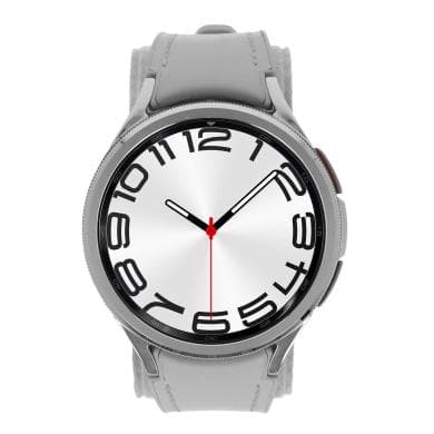 Samsung Galaxy Watch6 Classic silver 47mm LTE Sport Band silver M/L