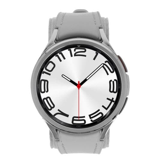 Samsung Galaxy Watch6 Classic silver 47mm LTE Sport Band silver M/L