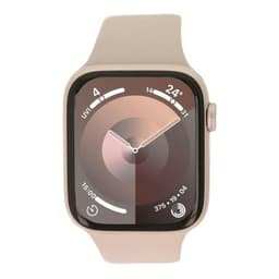 Apple Watch SE 2 GPS 44mm Aluminium polarstern Sportarmband polarstern S/M