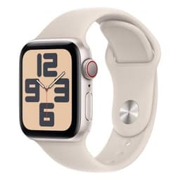 Apple Watch SE 2 GPS 40mm Aluminium polarstern Sportarmband polarstern M/L