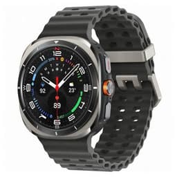 Samsung Galaxy Watch Ultra titanium silver 47mm LTE Marine Band dark gray