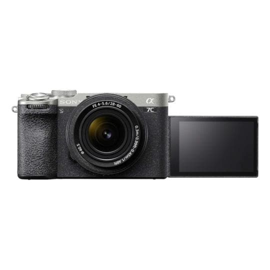 Sony Alpha 7C II mit Objektiv FE 28-60mm 4.0-5.6 silber