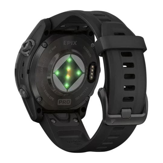 Garmin Epix Pro Gen 2 Sapphire 42mm schwarz/carbongrau Titan QuickFit-Silikonarmband (010-02802-15)