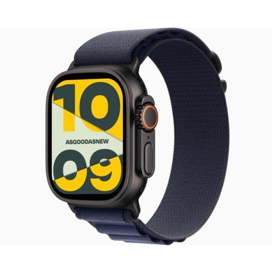 Apple Watch Ultra 2 GPS + Cellular 49mm Titan schwarz Alpine Loop marine M