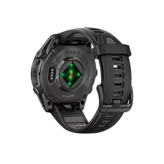 Garmin Fenix 8 AMOLED Sapphire 43mm schwarz/titan carbongrau DLC (010-02903-21)