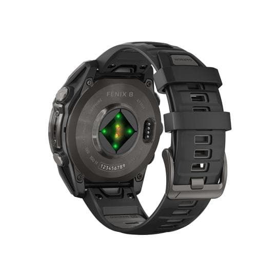 Garmin Fenix 8 AMOLED Sapphire 47mm schwarz/titan carbongrau DLC (010-02904-21)