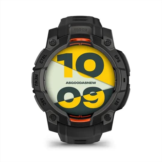 Garmin Instinct 3 Solar 50mm schwarz (010-02935-00)