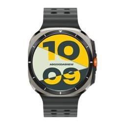 Samsung Galaxy Watch Ultra 2025 titanium silver 47mm LTE Marine Band dark gray