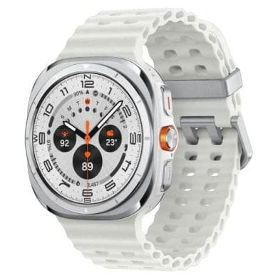 Samsung Galaxy Watch Ultra 2025 titanium white 47mm LTE Marine Band white
