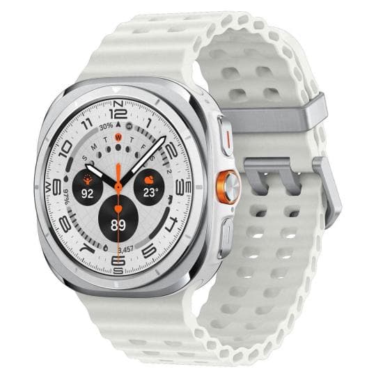 Samsung Galaxy Watch Ultra 2025 titanium white 47mm LTE Marine Band white